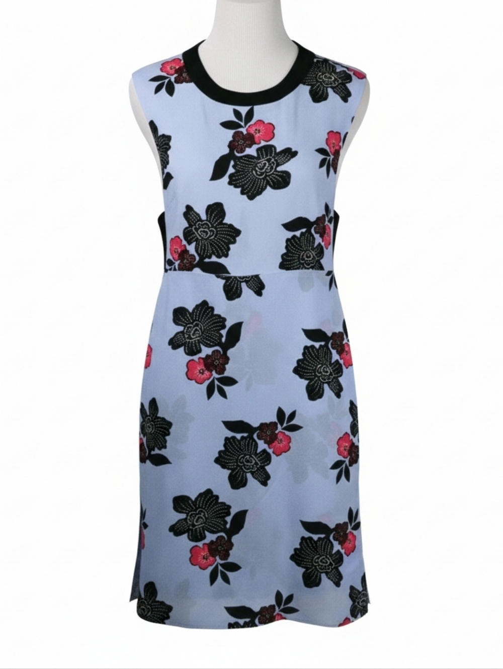 A.L.C. Harvey floral silk mini Sheath dress size 4